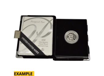 1/4 oz American Platinum Eagle Proof w/ Box &amp; Papers