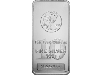10 oz Silver Bar (Any Design)