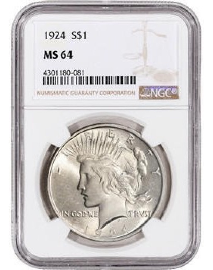 Peace Dollar MS64 (Random Date)