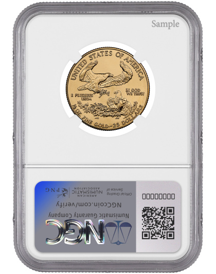 1986 1/2 oz American Gold Eagle MS69