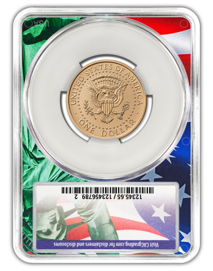 2026 $1 Trump Golden Dollar Advanced Delivery CACG MS63 or Higher (Our Choice)