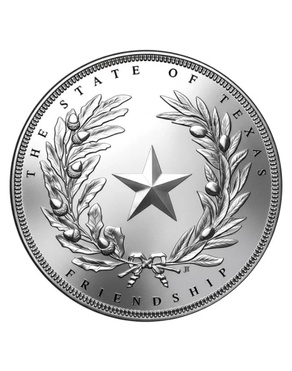 2026 1 oz Texas Silver Round